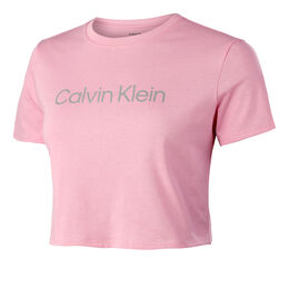 Tenisové Oblečení Calvin Klein Shortsleeve Cropped T-Shirt